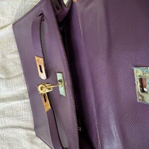Elegant Purple Handbag